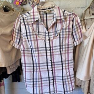 Plaid Button Down Shirt